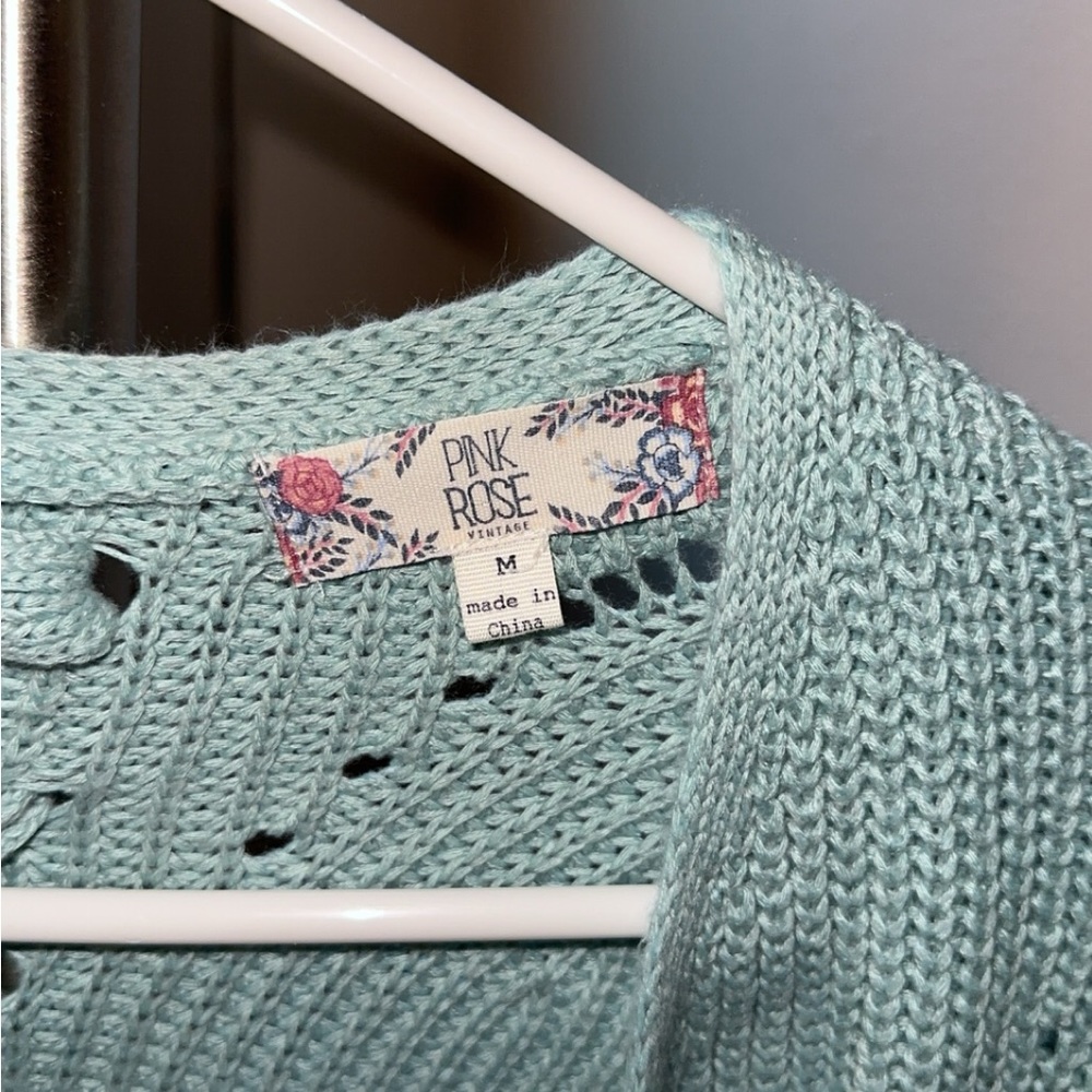 Pink Rose Cardigan - Picture 3 of 3